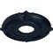 Ekena Millwork Attica Ceiling Medallion (Fits Canopies up to 3 1/2"), 12 3/4"OD x 4"ID x 1/2"P, Midnight Dream CM12ATMDF - alternate 6